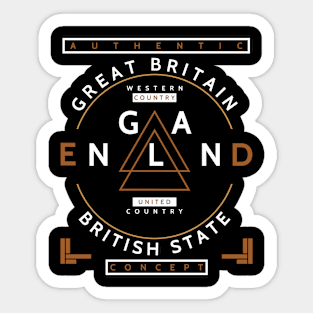 Great Britain England Sticker